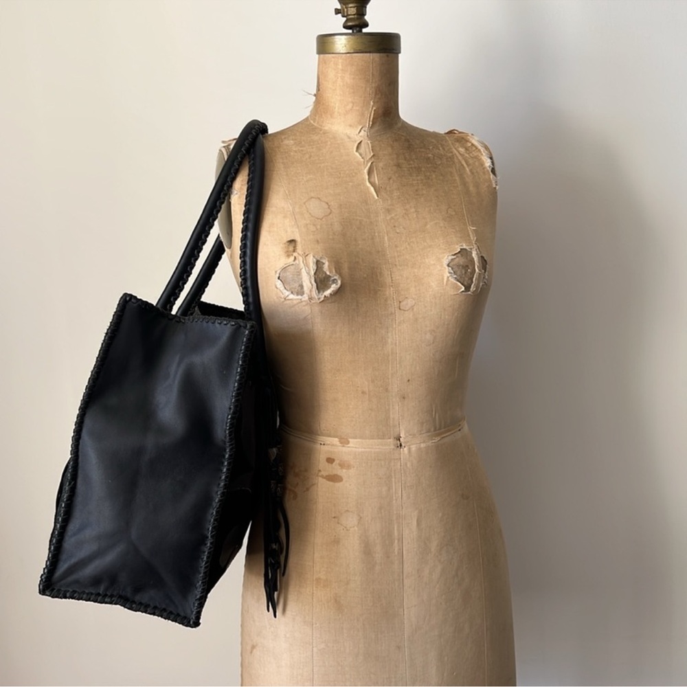 Vintage Simone Camille Genuine Calf Hair & Leather Handbag - Picture 3 of 14